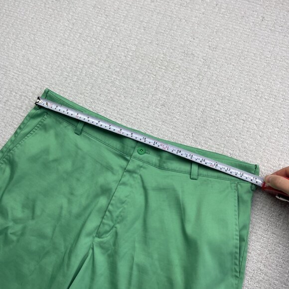 Nike Golf Shorts Mens Size 38 Lucky Green Flat Front Dri Fit Tour Performance - Picture 7 of 13